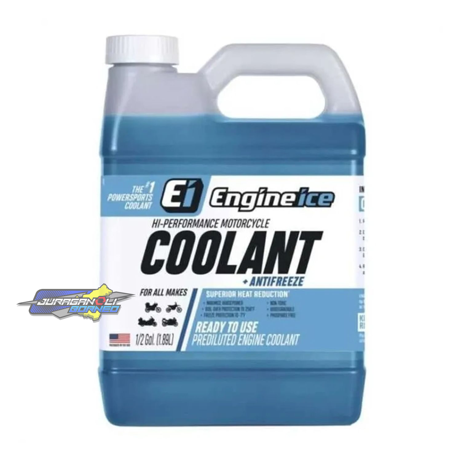 Engine Ice Engine Ice Hi-Performance Coolant 1.89L (Half Gallon)